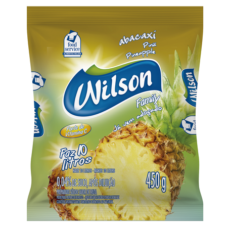 REFRESCO WILSON 450G ABACAXI