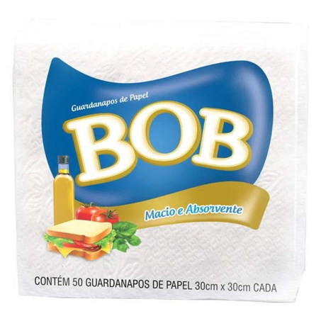 Guardanapo de papel folha simples bob 30cm x 30cm