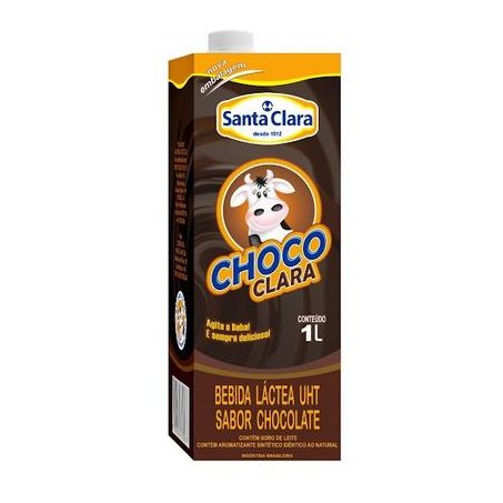 Bebida Láctea Santa Clara Choco Clara Caixa 1LT