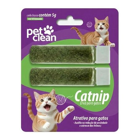 CAT NIP PET CLEAN DESIDRATADO CARTELA 2 UNIDADES