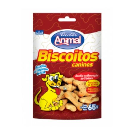 BISCOITO CANINO DOCTOR ANIMAL 65G