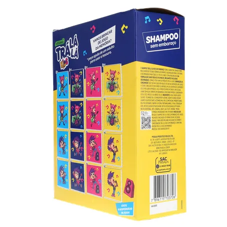 Kit Tra La La Kids Shampoo Condicionador Sem Embaraço 1UN 360-23