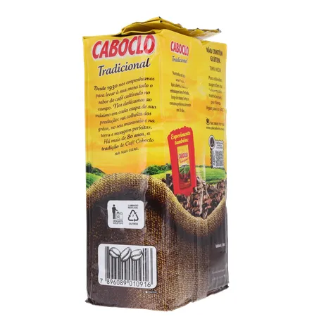 Cafe Em Po Caboclo a Vacuo Tradicional 500g 360-12