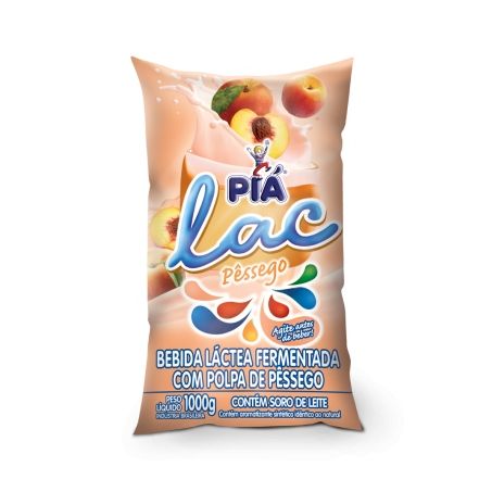 Bebida lactea pia sc pessego 900g