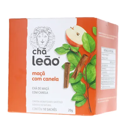 Chá Leão Maça e Canela C/10 Sachês 360-2