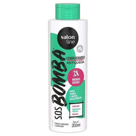 COND SALON LINE SOS BOMBA PT 300ML ANTIQ