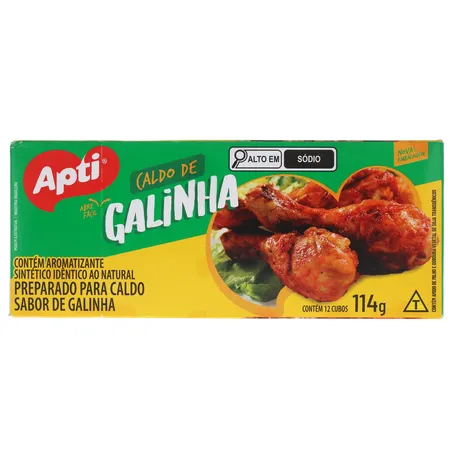 Caldo Apti Galinha 114g 
 