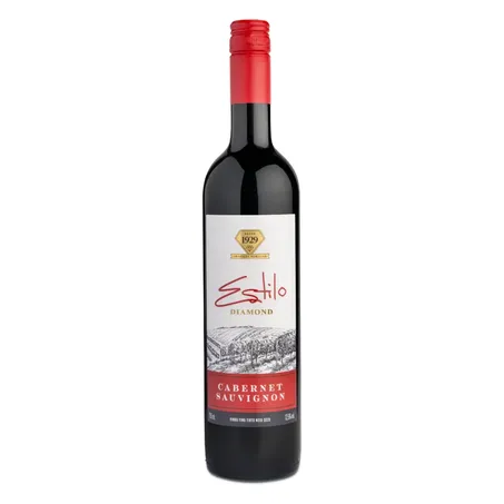 Vinho Estilo Diamond Tinto Meio Seco Cabernet Sauvignon 750ml