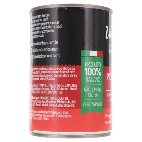 Tomate Pelado Uniagro Lata 240G 360-27