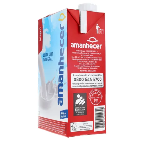 Leite Uht Amanhecer Integral 1l 
  360-6
