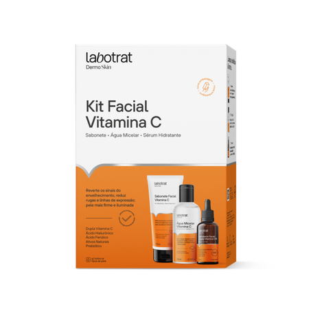 KIT FACIA LABOTRAT VITAMINA C DERMO SKIN 3UN