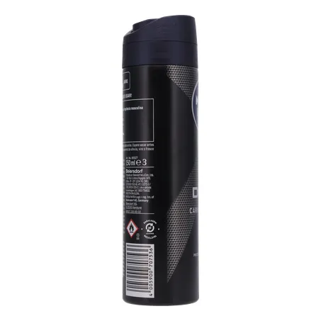 DESOD.NIVEA AERO 150ML DEEP CARVAO ATIVO MASC 360-26