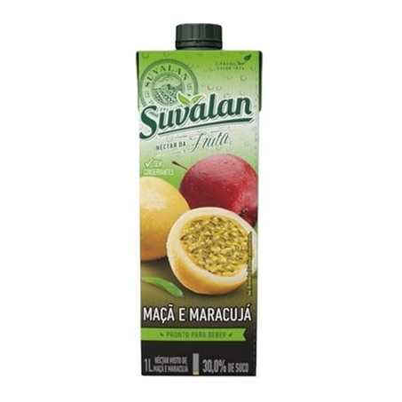 NÉCTAR SUVALAN MARACUJÁ/MAÇÃ  1L