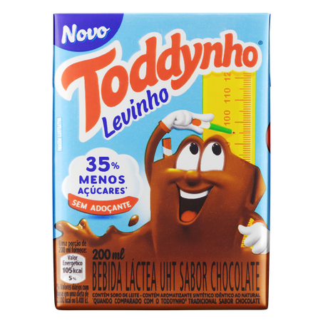 Achocolatado toddynho levinho 200ml