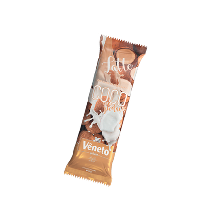 Sorvete Veneto Picole Latte 60g Coco Pedacos