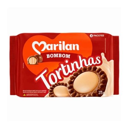 Biscoito marilan tortinha bombom 300g