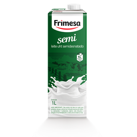 Leite Longa Vida Frimesa 1lt Semi-Desnatado