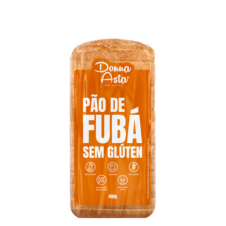 PAO FUBA S/GLÚTEN S/AÇÚCAR S/LAC 400G - DONA ASTA