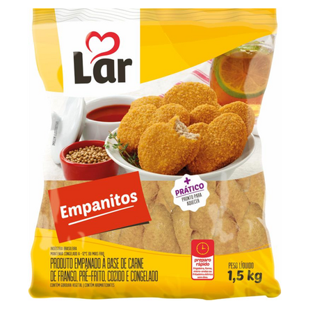Empanitos empanados frango lar 1.5kg