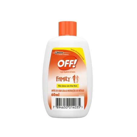 REPELENTE OFF LOCAO FAMILLY 60ML