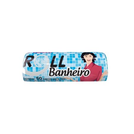 Saco lixo bompack roll banheiro 50un