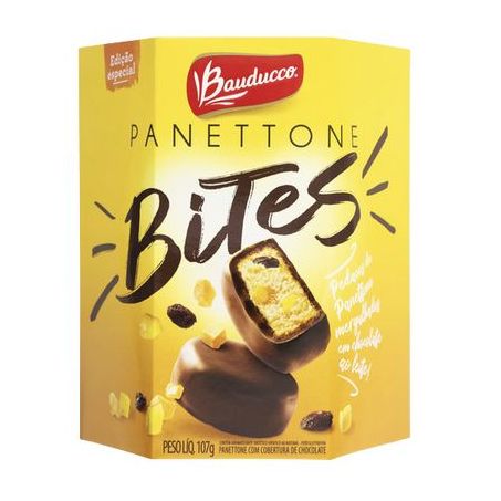 Panetone Bauducco Bites 107g