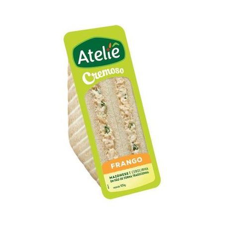 Sanduíche Cremoso Frango Ateliê 125g 