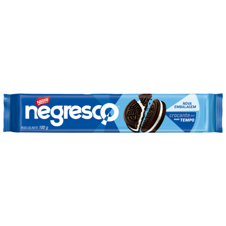 Biscoito recheado 90g negresco choc/baunilha