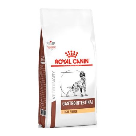 Ração Seca Royal Canin Veterinary Diet Gastrointestinal High Fibre para Cães Adultos 2Kg