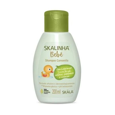 Shampoo skalinha camomila bebe 200ml cx12