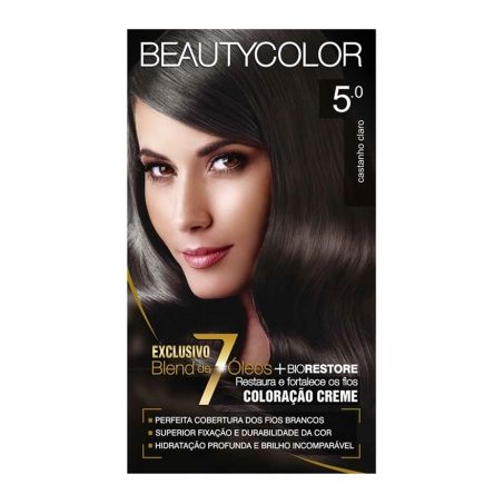Tintura Beauty 5.0 Castanho Claro 
 