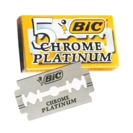 Lamina Bic 5un Chrome Platinun 