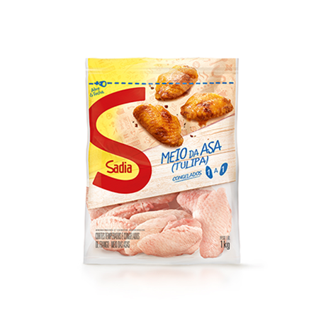 Meio da asa frango sadia 1 kg