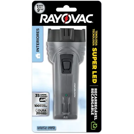 LANTERNA RAYOVAC SUPER LED RECARREGÁVEL