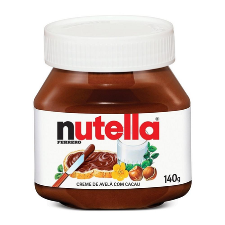 Creme de avela nutella 140g