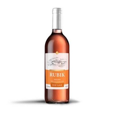 Vinho Nacional Rubik Rose Suave 750ML
