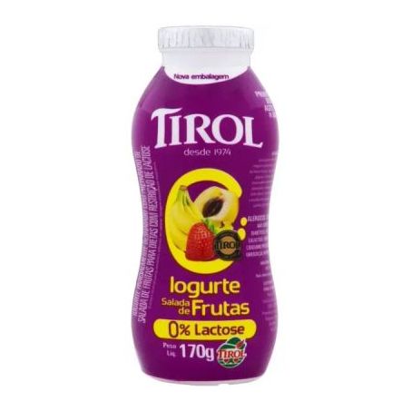Iogurte Tirol 170g Gar Salada De Frutas