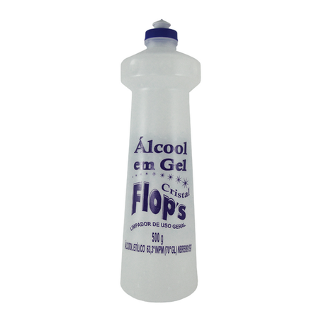 Álcool em Gel Cristal Flop's