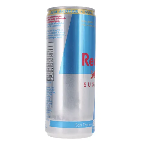 Bebida Energética Red Bull 250ml - Sugar Free - Lata 360-3
