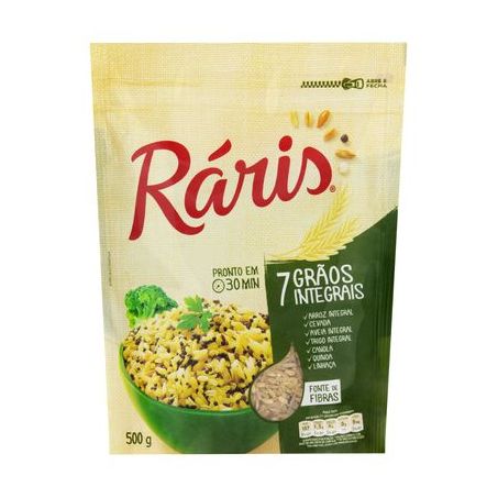 ARROZ RARIS 500G 7 GRAOS INTEGRAL