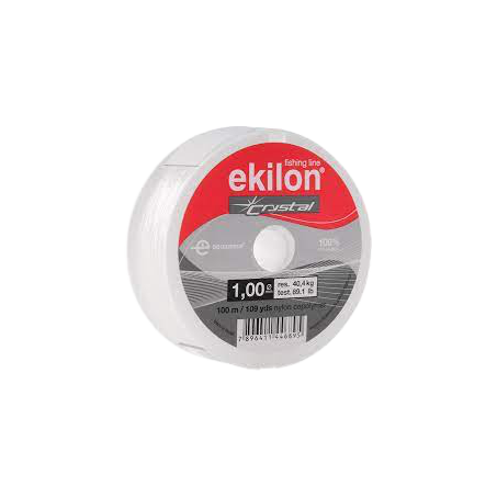 LINHA EKILON NYLON PESCA 1X100 M UN