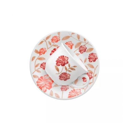 XICARA OXFORD P/ CHA VERMELHO AMOR C/PIRES 200ML