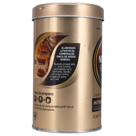 Café Nescafé Gold Espresso Intensidade 9 Lata 100G 360-3