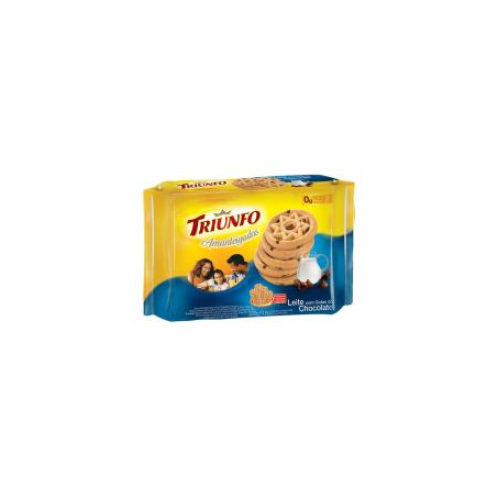 Biscoito amanteigado gotas de chocolate arcor triunfo