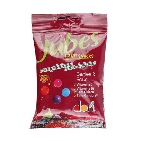 JUBES FRUIT SNACKS 60G BERRY SOUR 