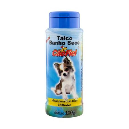 TALCO CAO FIEL 100G BANHO SECO 