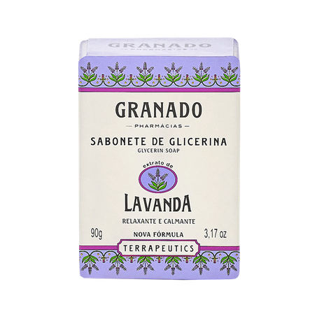 Sabonete Terrapeutics Granado Lavanda 90g