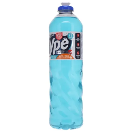 DETERGENTE LÍQUIDO YPÊ ANTIBACTERIANO 500ML 360-3