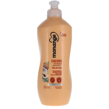 Creme P/Pentear Monange Cachos Definidos 300ml 360-0