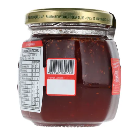 Geleia Bom Princípio Tradicional Morango Pote de Vidro 250gr 360-25